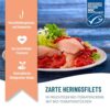 Fontaine - Heringsfilets in Bio-Tomaten-Creme - 200 g - 5er Pack - Zarter Hering mit Tomate aus 100% zertifizierter, nachhaltiger Fischerei und kontrolliertem Anbau – Bild 3