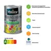 d'aucy Mexikanischer Mix - 100% ohne Salz und Zuckerzusatz, ohne Konservierungsstoffe, klimaneutral, 4 Pack = 12 x 110 Gramm Dose – Bild 5